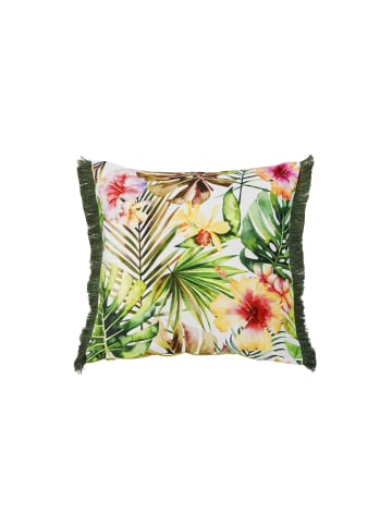 Cats Collection Kissenhülle Fringe in Jungle Flowers