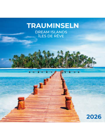 TUSHITA Kalender - Trauminseln/Dream Islands 2026