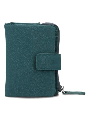 Zwei Mademoiselle Geldbörse 10 cm in pacific