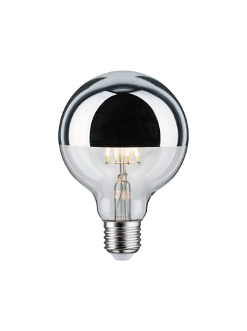 paulmann LED G95 Kopfspiegel 580lm E27 2700K 4,8W silber E