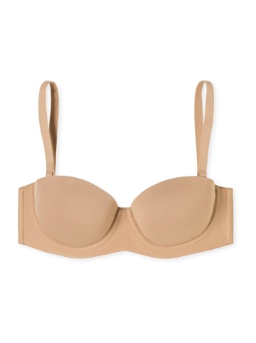 Schiesser Bügel-BH Bandeau mit Schale - Unique Micro in maple