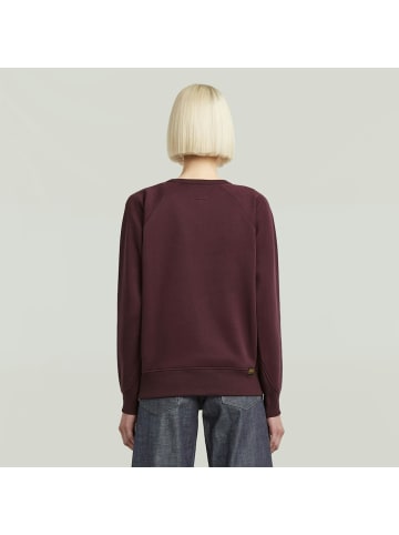 G-Star Raw Sweatshirt in Maroon