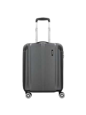 travelite City S 4-Rollen Kabinentrolley 55 cm anthrazit