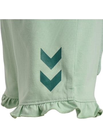 Hummel Kinder Short "Talya Ruffle Shorts" in Grün