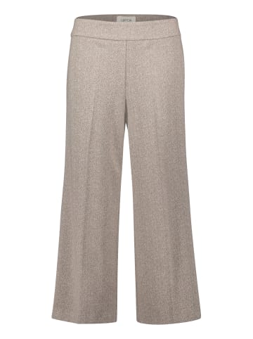 CARTOON Culotte mit Bügelfalte in Black/Camel