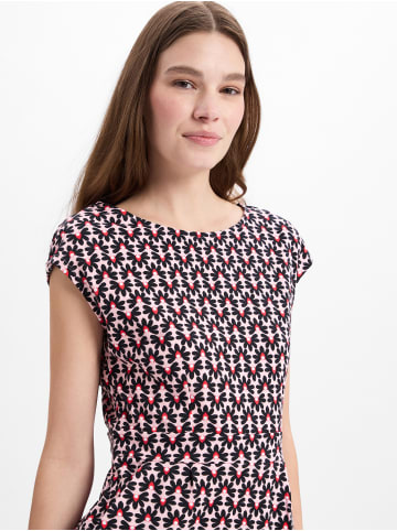 Ambiance Kleid in schwarz rosa - 0004