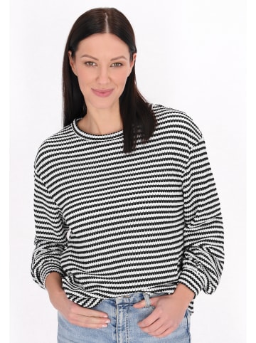 usha BLUE LABEL Women Blouse in Black Stripes