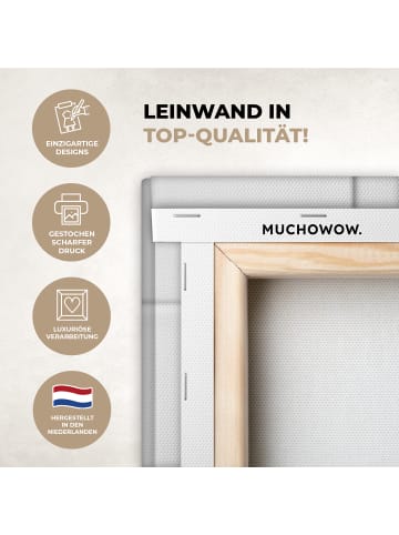 OnlyWow Leinwand Bilder Zeitung Affe