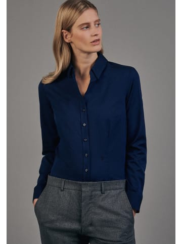 Seidensticker Hemdbluse Slim in Dunkelblau