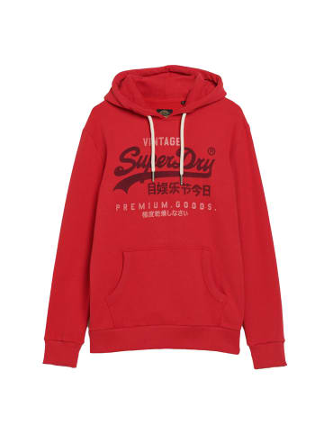 Superdry Sweatshirt in Rot