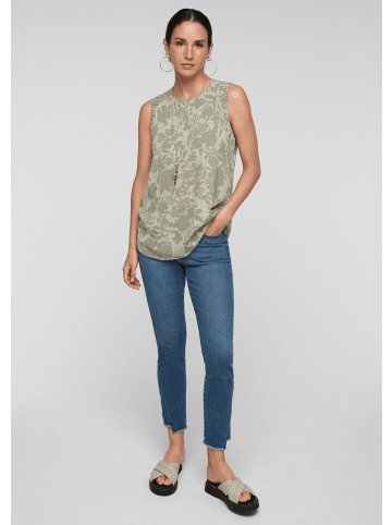 s.Oliver Bluse ärmellos in Olive