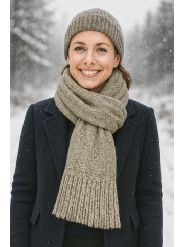 collezione alessandro Winterschal " Wolltraum " in braun