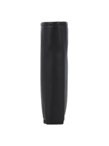mano Don Leonardo Geldbörse RFID Leder 12 cm in schwarz