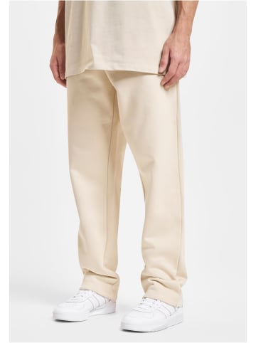 DEF DEF DEF Jogginghose in sand/white