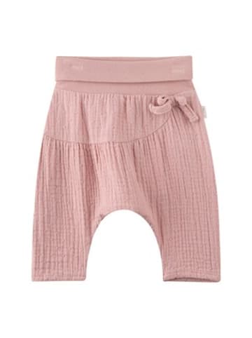 Sanetta Pure Musselin-Hose Schleife in Rosa