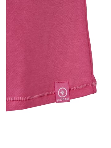 Salzhaut Rundhals T-Shirt für Damen in pink