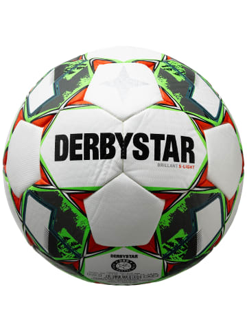 Derbystar Fußball Brillant DB S-Light v23 in weiß / grün