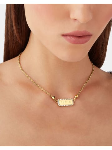 Philipp Plein Halskette mit Anhänger in Gold – (L)40cm