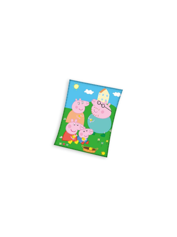 Peppa Pig Decke 150x200cm – Kuscheldecke Picnic Fleece