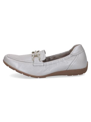 Caprice Slipper in silbergrau