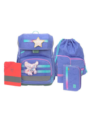 Lässig Lässig Schulranzen-Set 6-teilig Light, Unique Cloud lilac