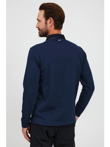 FQ1924 Langarmshirt in blau