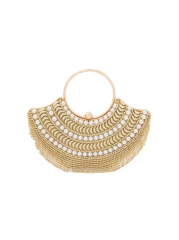 faina Women Minaudière in Beige