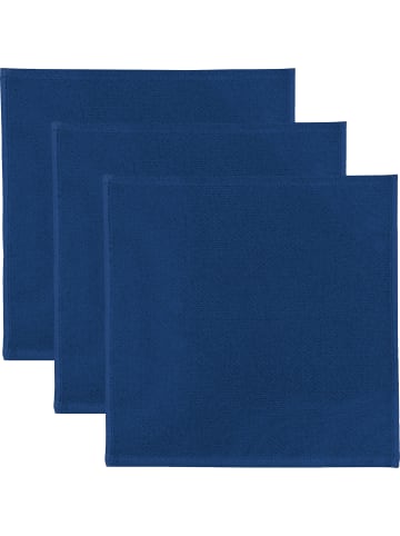 Erwin Müller Baumwolle Spültuch 3er-Pack in marine