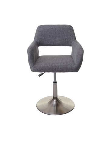 MCW Esszimmerstuhl A50, Grau, Fuß gebürstet