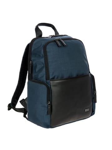 BRIC`s Monza Rucksack 45 cm Laptopfach in navy blue-black