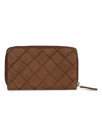 Bugatti Fabia Geldbörse RFID Schutz Leder 16 cm cognac