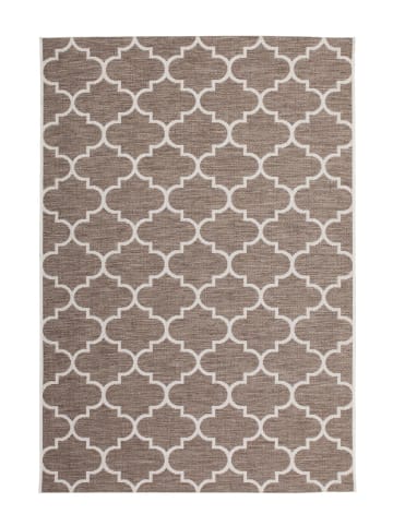 Kayoom Wohnzimmer Teppich – Kurzflorteppich Indonesia - Batu in beige - rechteckig