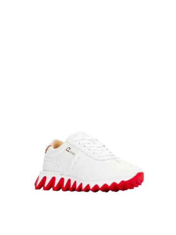 christian louboutin Sneakers weiß rot