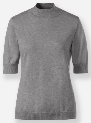 WITT WEIDEN Pullover in grau-meliert