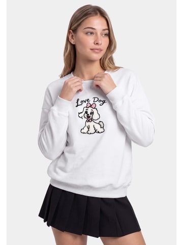 myMo Women Sweatshirt in White