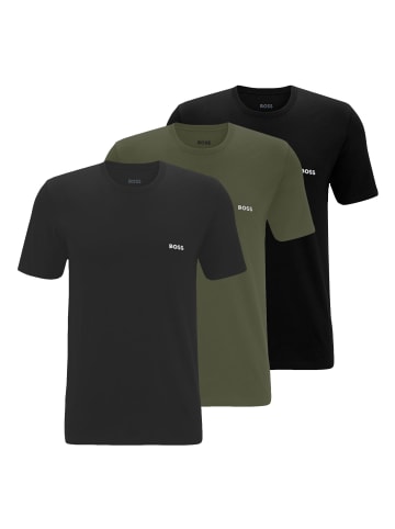 BOSS 3er Pack T-Shirts Crew-Neck in Mehrfarbig