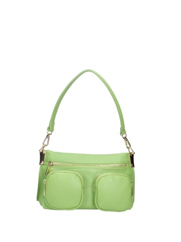 ROBERTA ROSSI Schultertasche in GREEN