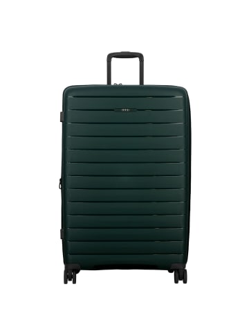 Jump Striper 4 Rollen Trolley 77 cm mit Dehnfalte in dark green