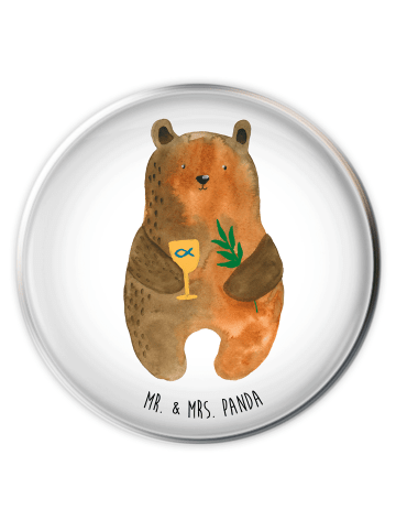 Mr. & Mrs. Panda waschbeckenverschluss Bär Konfirmation ohne Spruch in Weiß