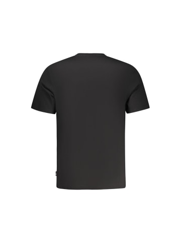Fila Schwarzes Baumwoll-T-Shirt