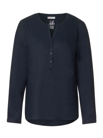 Street One Langarmbluse in dark blue