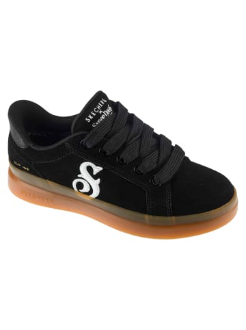 Skechers Skechers Slip-Ins Suede Snoop Cupsole Sneaker in Schwarz