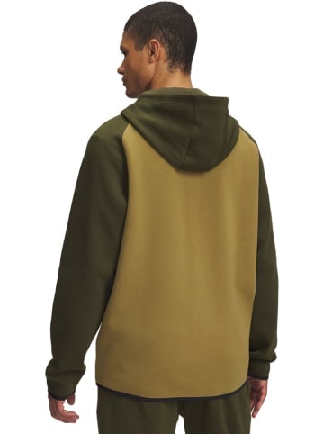 Under Armour Hoodie "Unstoppable HD Eu Fleece Full-Zip" in Grün