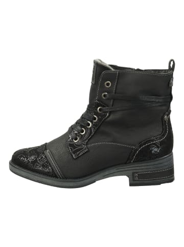 Mustang Stiefelette in Schwarz