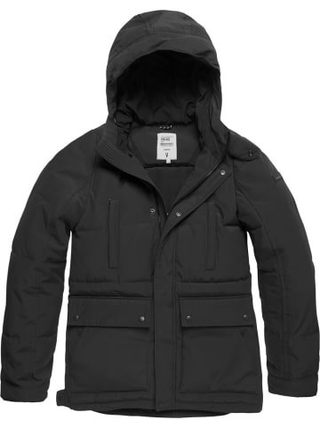 Vintage Industries Winterjacke in Schwarz