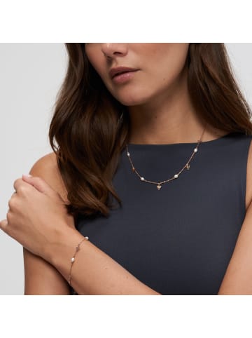 Tamaris Halsschmuck Pearl Flower in gold