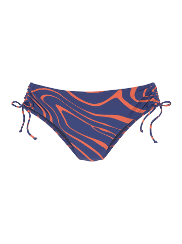 Buffalo Bikini-Hose in blau-orange