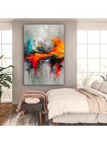 Leinwand Bilder Abstrakte Kunst Explosion