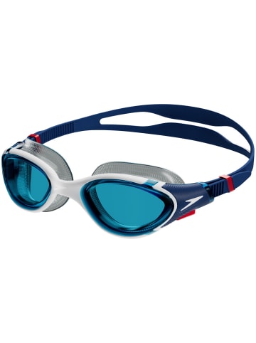 Speedo Schwimmbrille BIOFUSE 2.0 in blue-white-red-blue