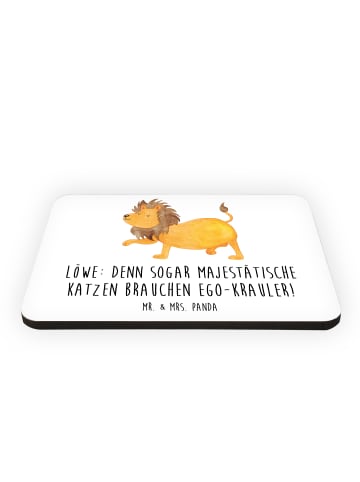 Mr. & Mrs. Panda Magnet Majestätischer Löwe mit Spruch in Weiß